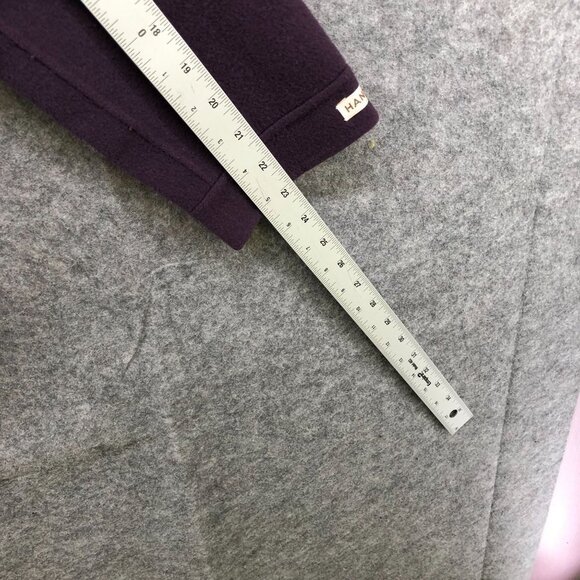 Korean Brand Wolsey Womens Wool Blend Jacket Purple Size 100 or M Zip - Picture 8 of 12